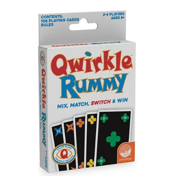 Mindware Qwirkle Rummy - Colour Blind Edition Game 1
