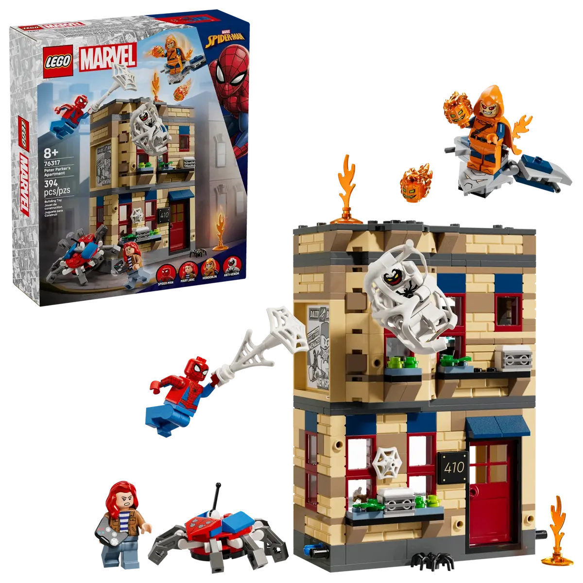 Lego 76317 Peter Parker’S Apartment - Marvel Super Heroes 1