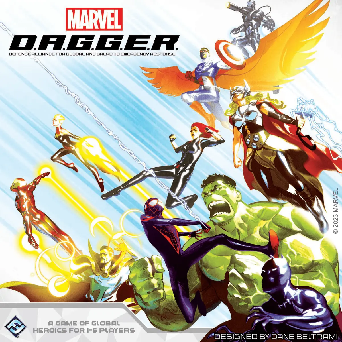 Fantasy Flight Games Marvel D.A.G.G.E.R Board Game 1