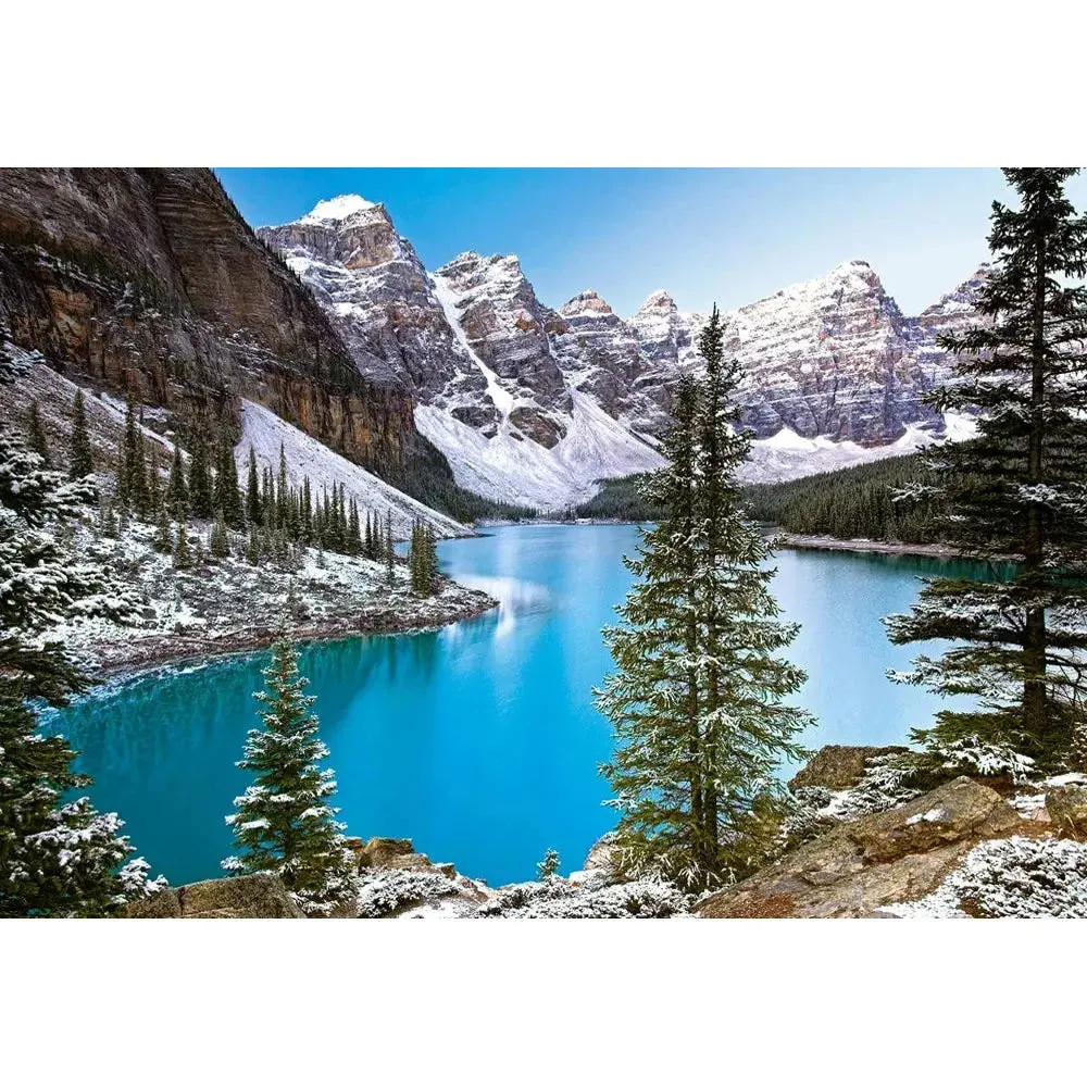 Castorland 1000-Pieces Jewel Of The Rockies Canada Puzzle 2