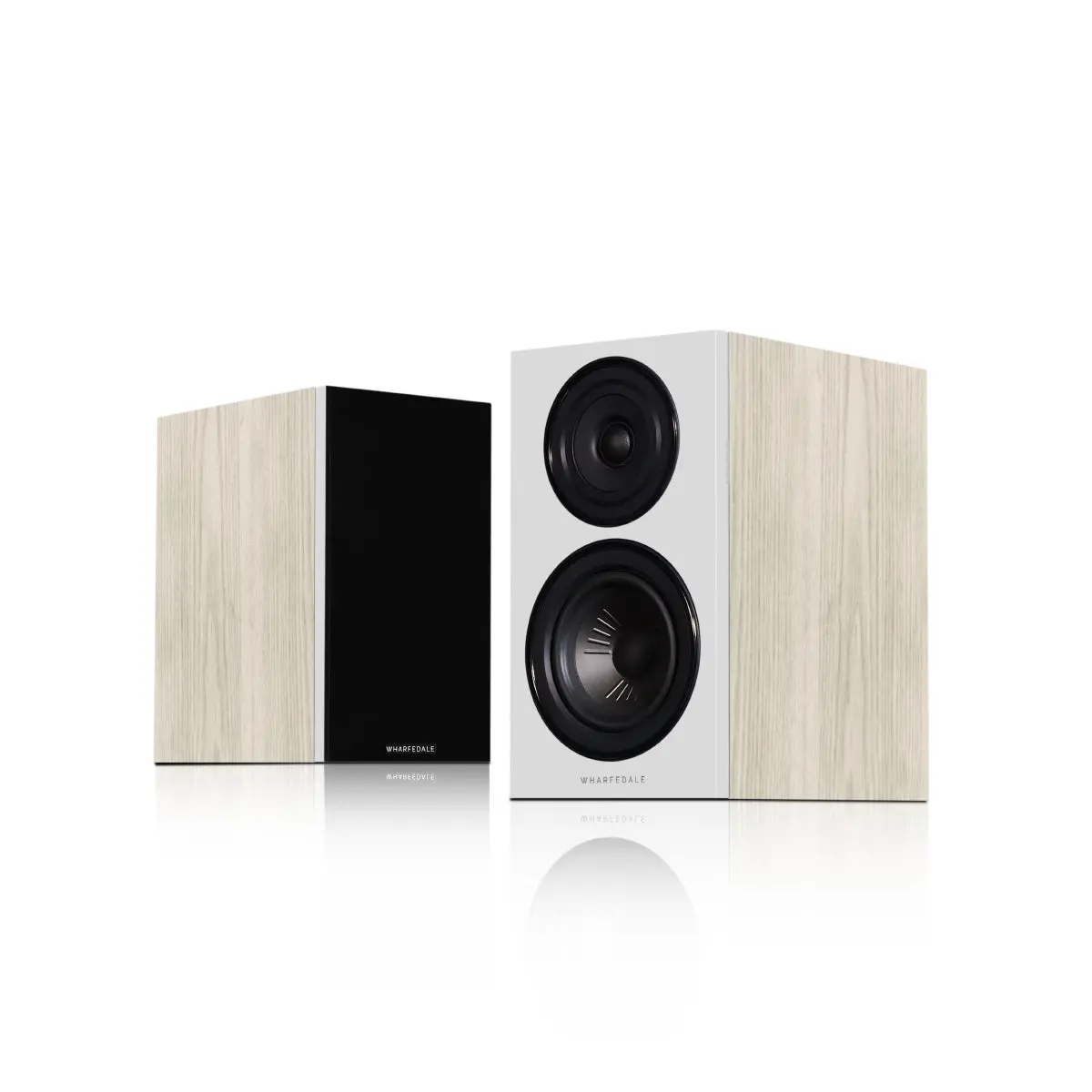 Wharfedale Diamond 12.1 Bookshelf Loudspeakers - Pair (Light Oak) 1
