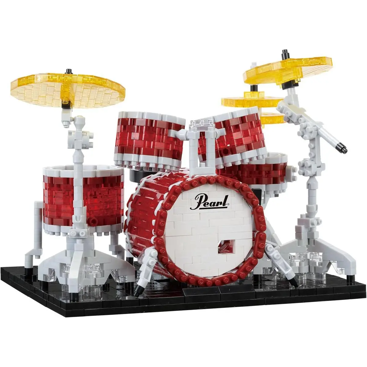 Nanoblock Dx Pearl Drum Set Masters Building Set 1
