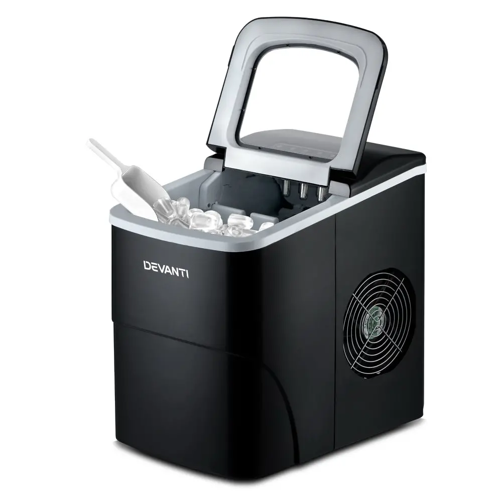 Devanti 12Kg Ice Maker Machine (Black) 1