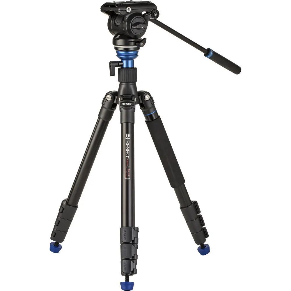 Benro A2883f Aero4 Aluminium Travel Video Tripod Kit (183Cm) 1