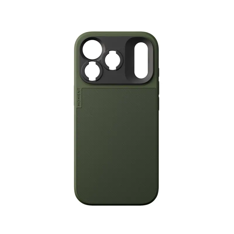 Moment Camera Case With Magsafe For Iphone 17 Pro (Olive) 1