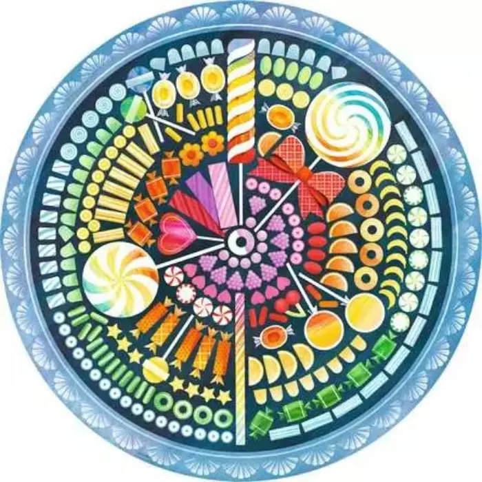 Ravensburger 500Pc Circle Of Colors - Candy Puzzle 1