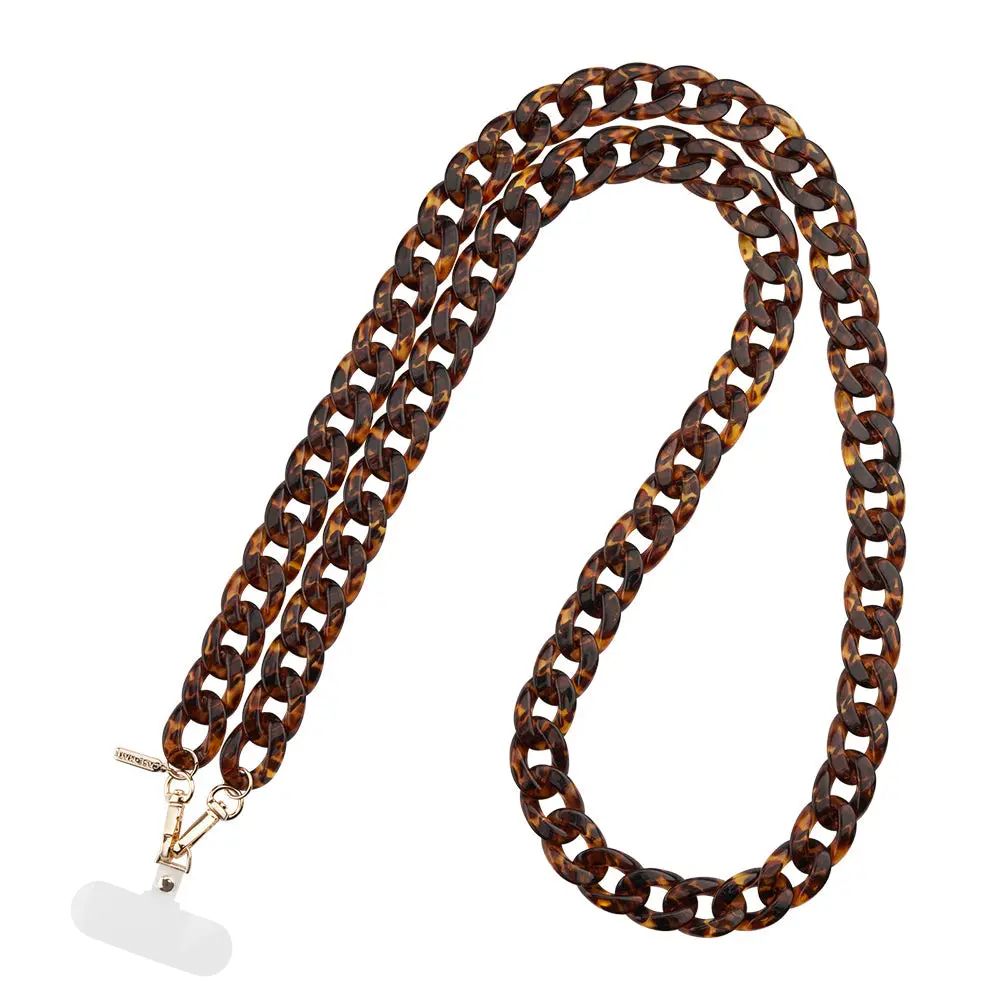 Case-Mate Phone Crossbody Chain - Universal - Tortoiseshell - 2