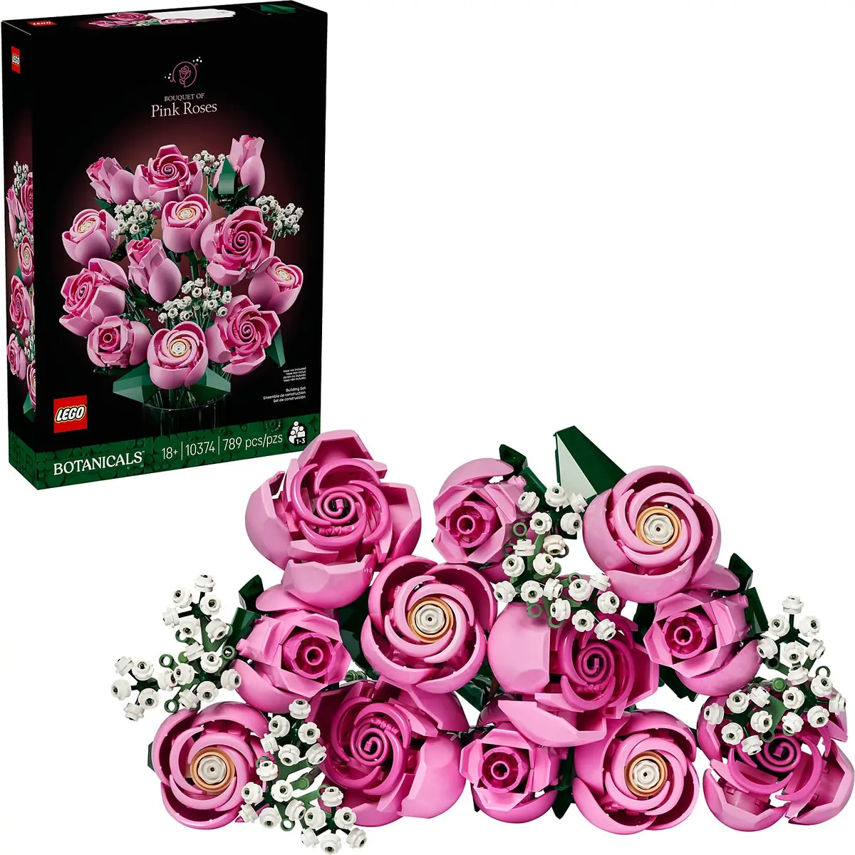 Lego 10374 Bouquet Of Pink Roses - Botanical Collection 1