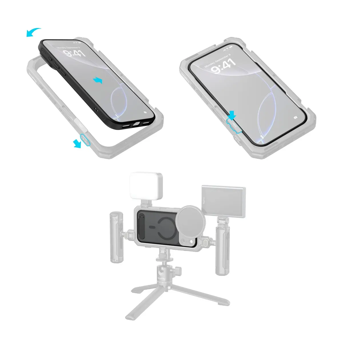 Smallrig Filmov Lightweight Photography Phone Case For Iphone 17 Pro (Black) 5549 2