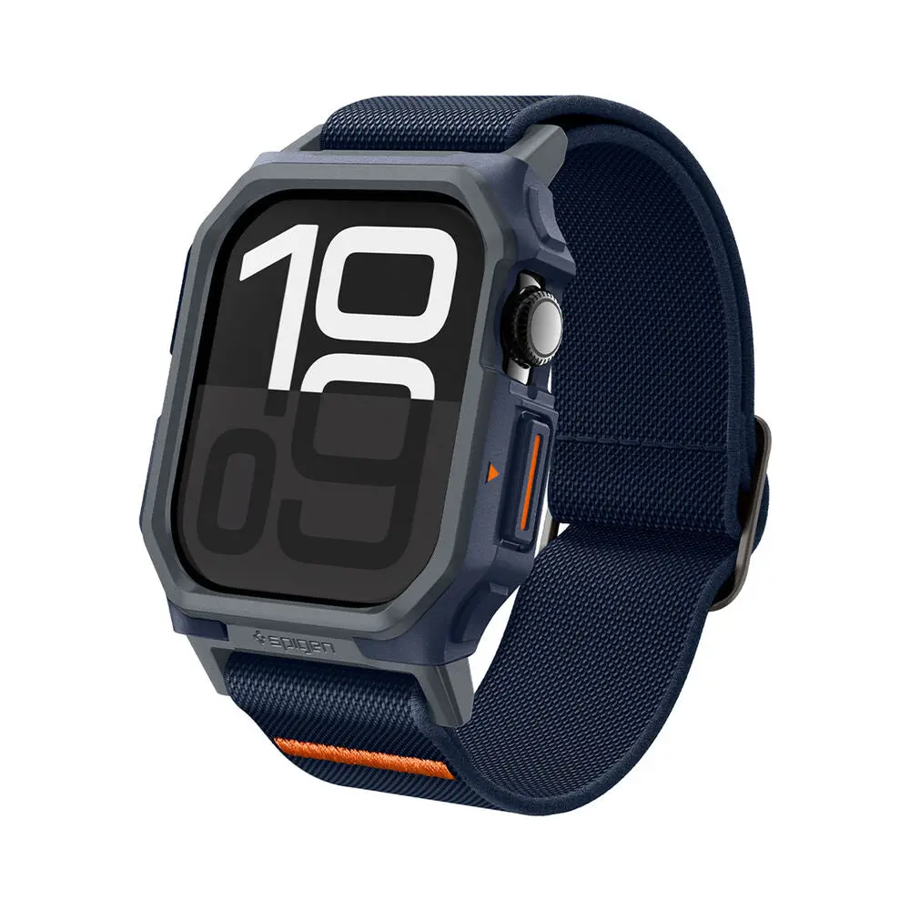 Spigen Apple Watch Series 46Mm Lite Fit Pro Case (Navy Blue) 1