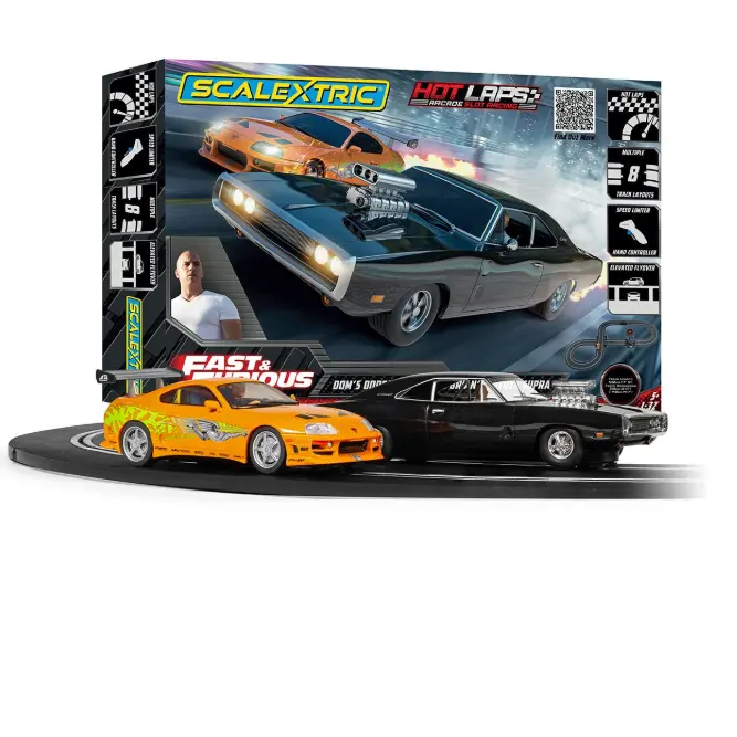 Scalextric 1/32 Fast And Furious Hot Laps Slot Car 1