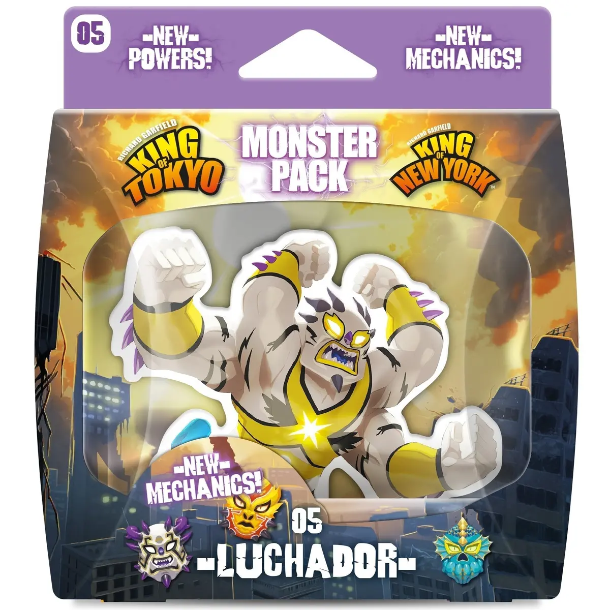 Iello King Of Tokyo Luchador Monster Pack Game 1