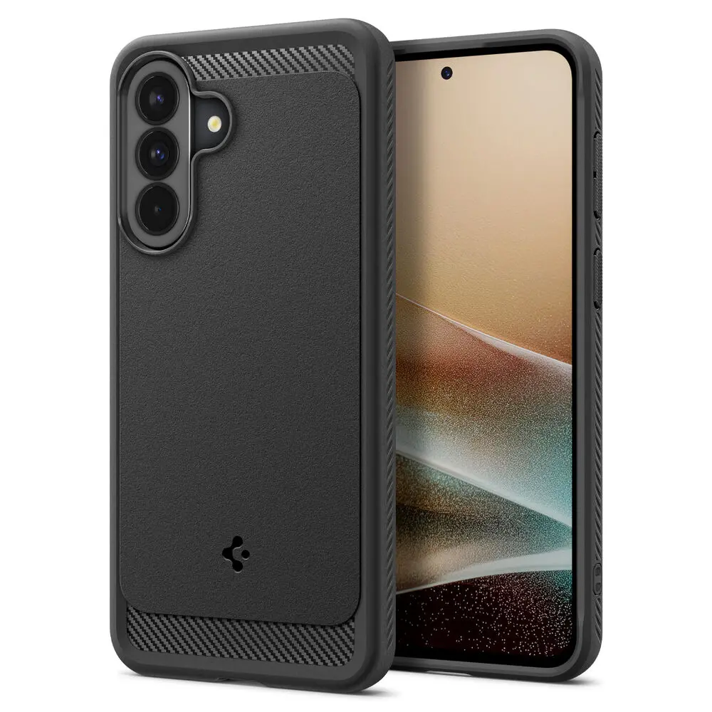 Spigen Samsung Galaxy A37 5G Rugged Armor Case (Black) 1