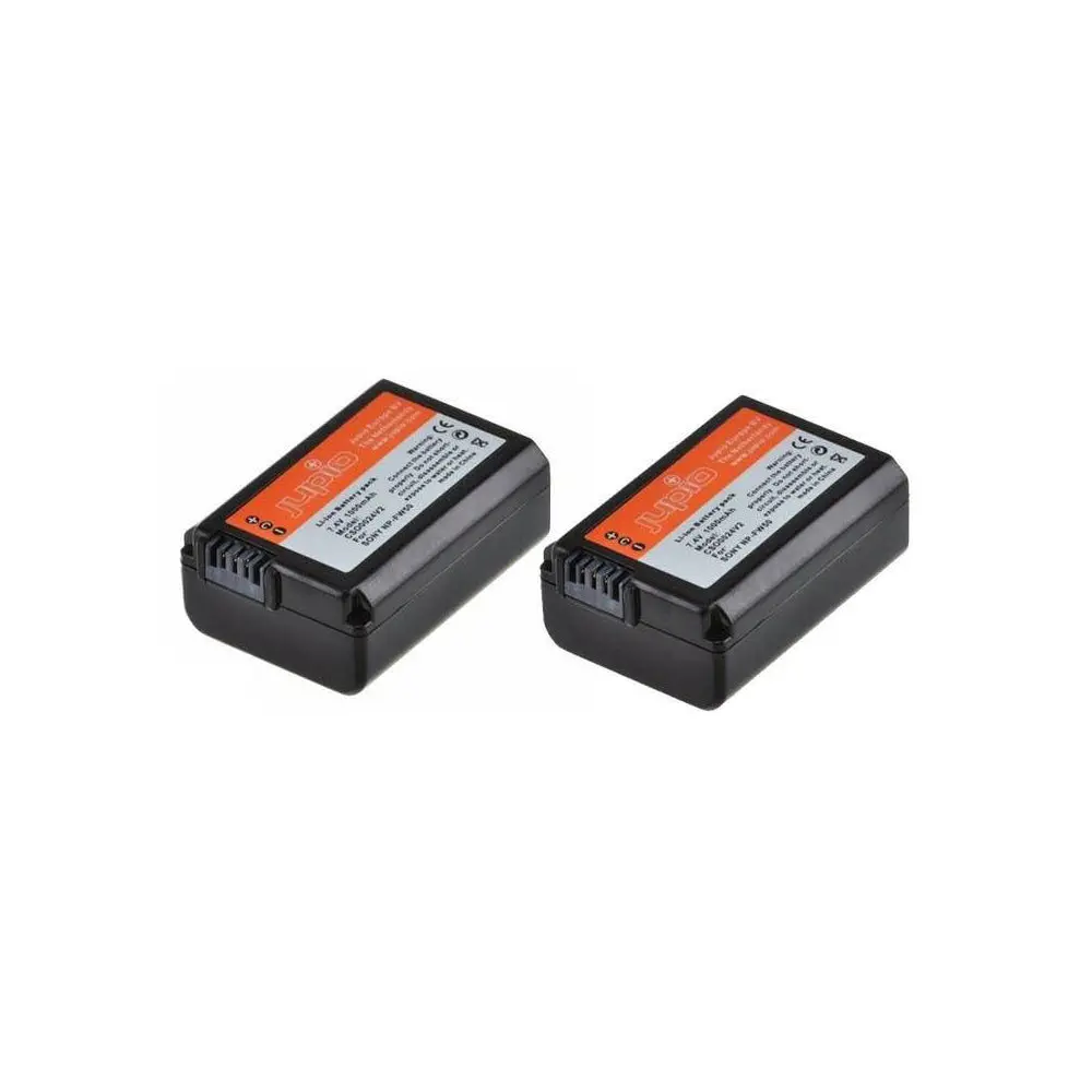 Jupio 2X Batteries 1080Mah & Usb Dual Charger Kit For Sony Np-Fw50 2
