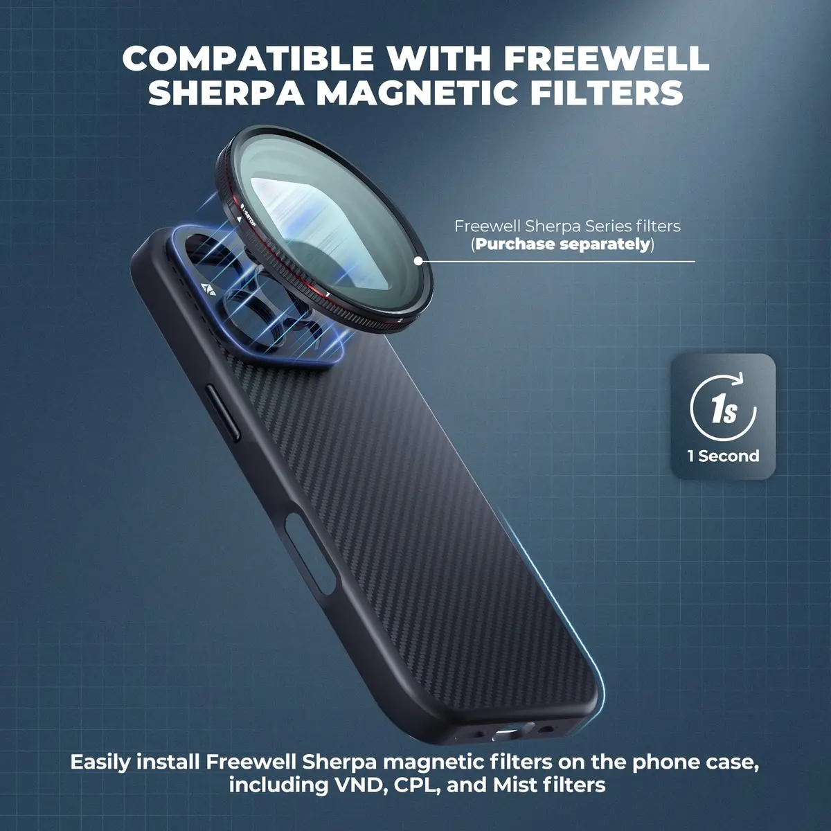Freewell Pro Filmmaker Case With 17Mm Mount For Iphone 16 Pro 2
