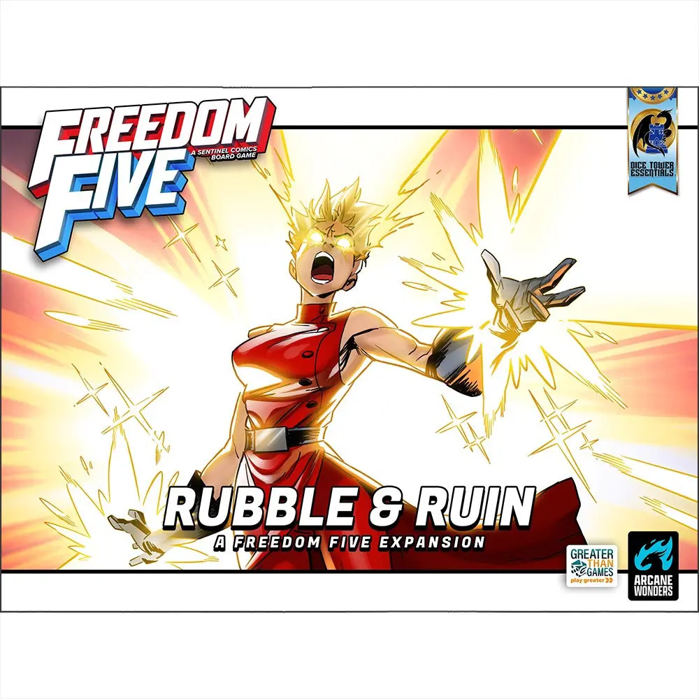 Arcane Wonders Freedom Five - Rubble Ruin Expansion Game 1