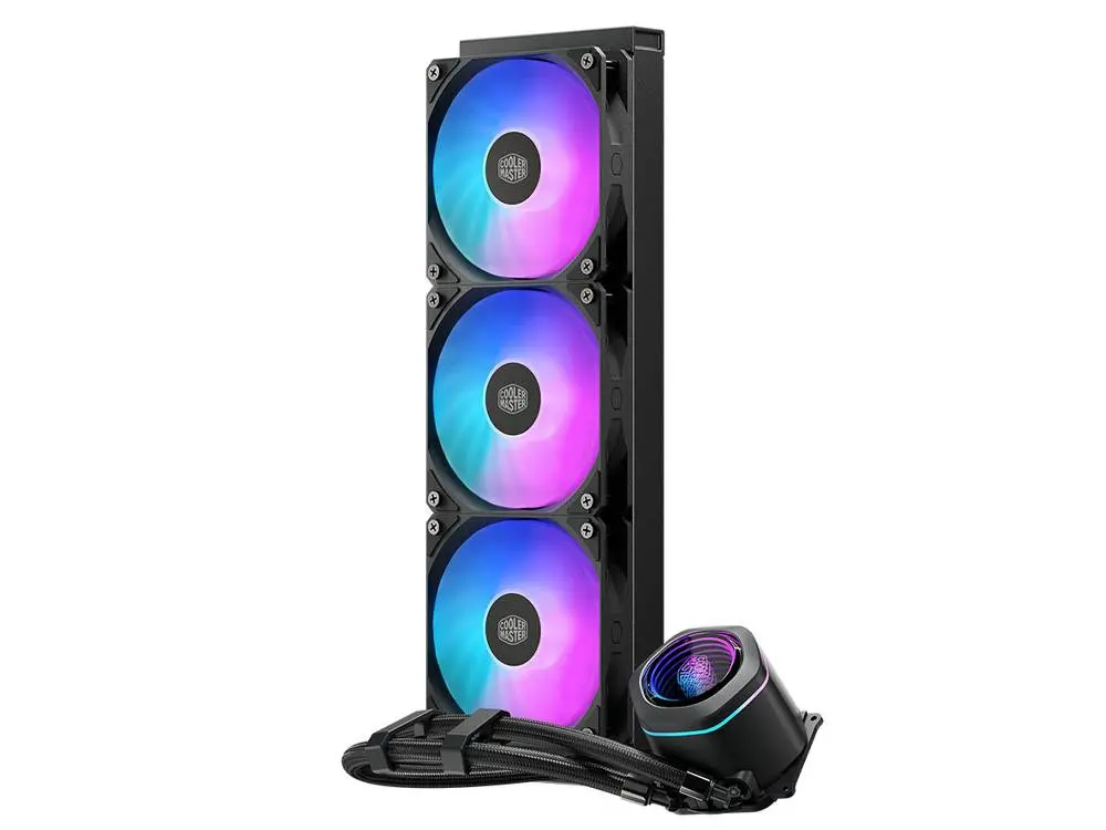 Cooler Master Masterliquid Core Nex 360 Argb All-In-One Cooler - Black 1