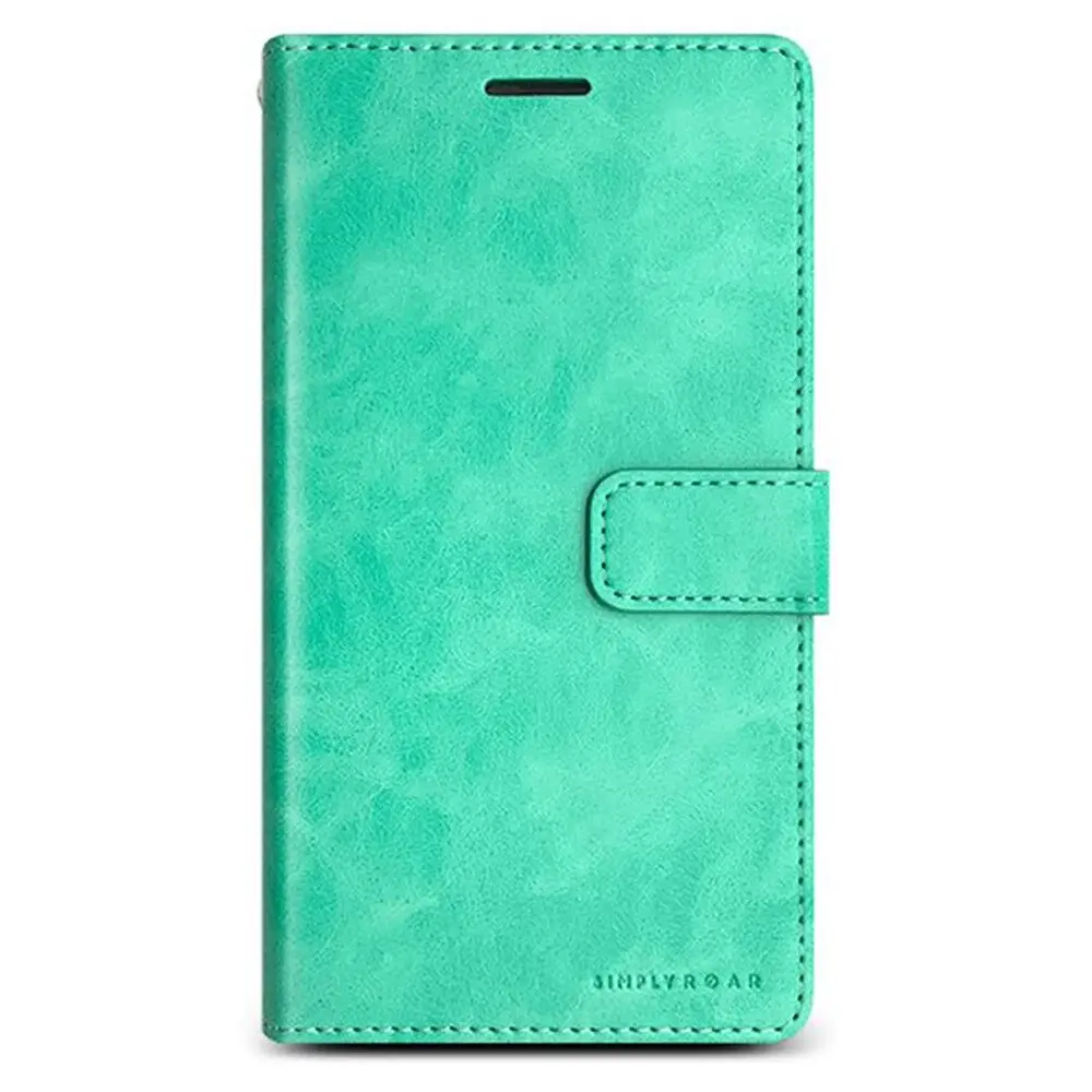 Roar Blue Moon [Choice Diary] Wallet Case Samsung S22 Ultra Mint 1