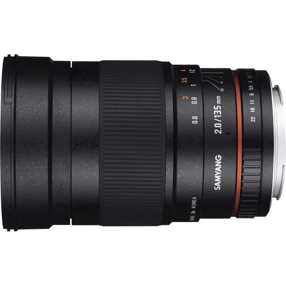 Samyang 135Mm F2.0 Ed Umc Ii Lens For Canon Ef Full Frame (Black) 2