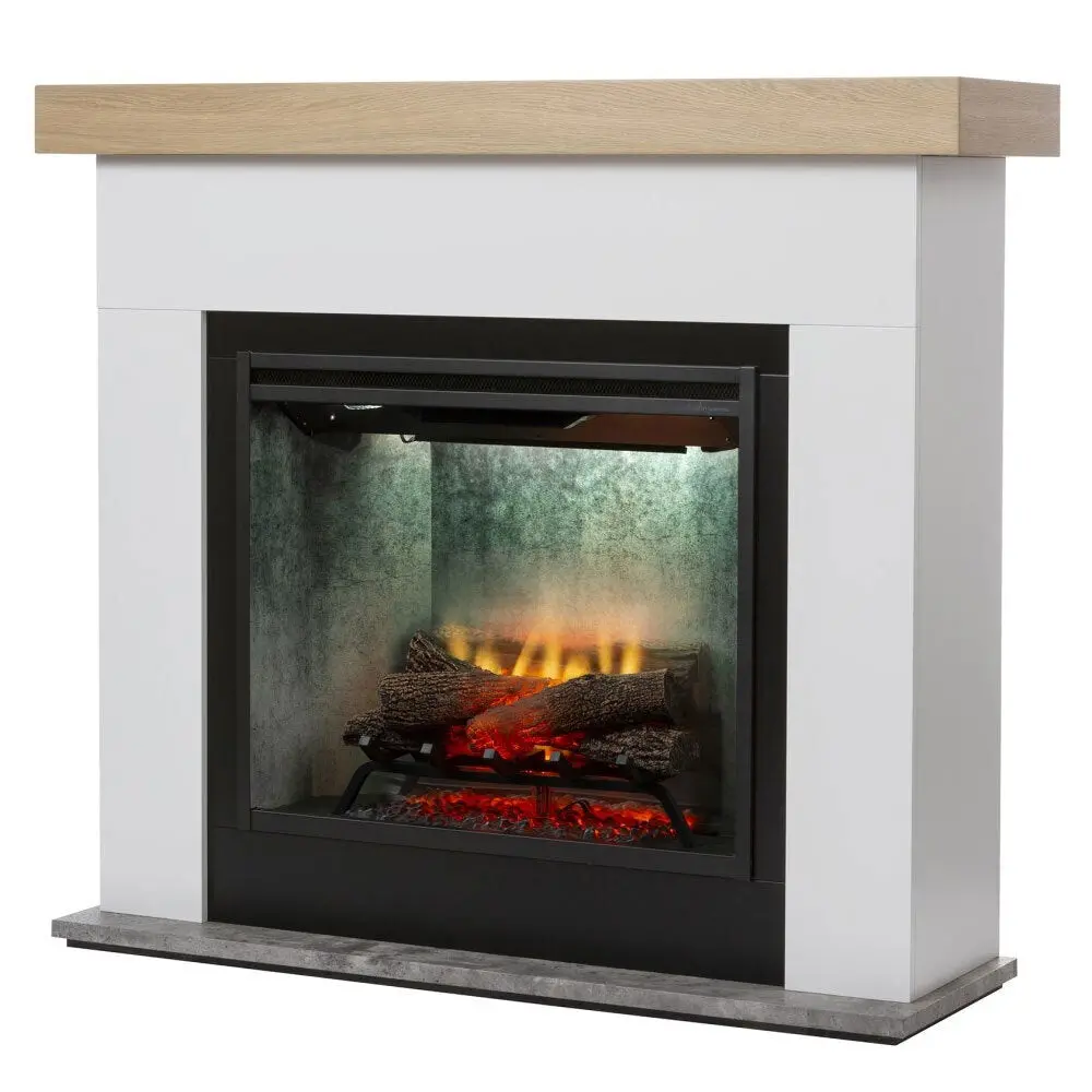 Dimplex Huxley 2000W Revillusion Suite Electric Fireplace 140Cm Firebox Heater 1