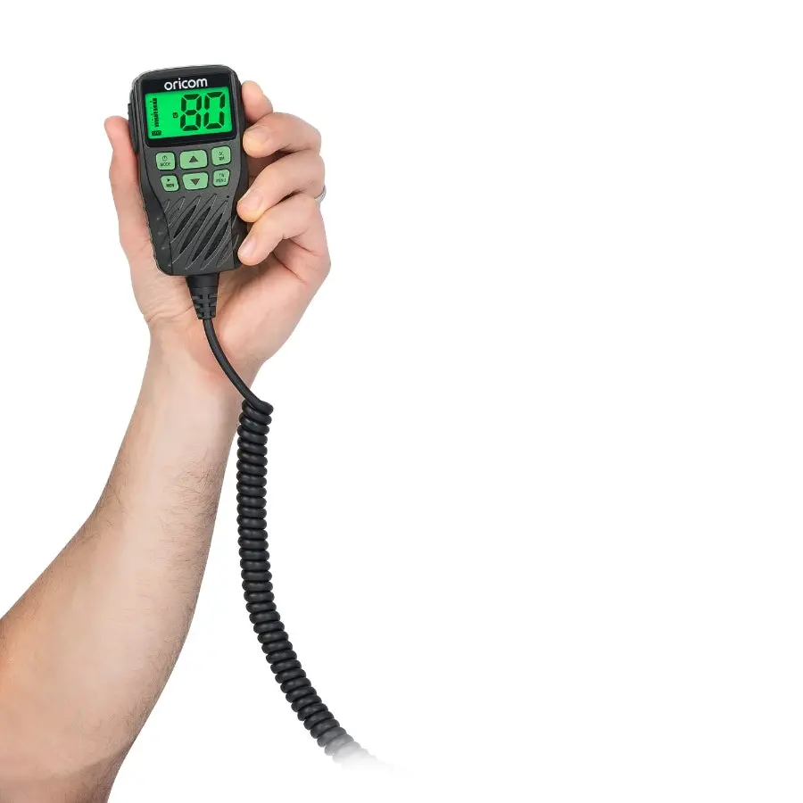 Oricom Uhf360r 5 Watt Uhf Cb Radio With Controller Speaker Mic And Instant Replay 2