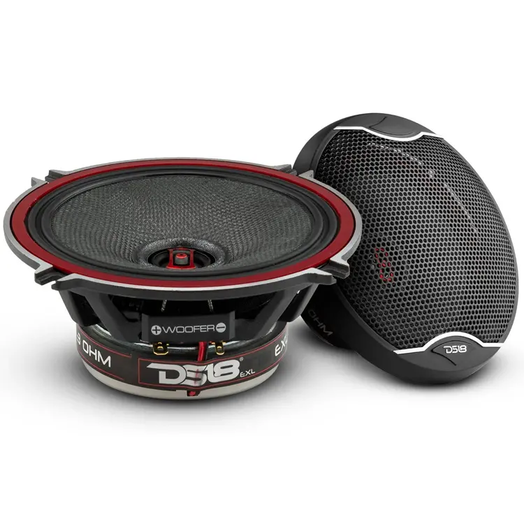 Ds18 Exl-Sq5.25 5.25" 2-Way Coaxial Speakers With Fiber Glass Cone 1