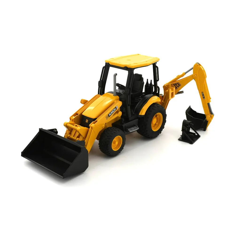 Bruder Licensed 1:16 Scale Jcb Midi Cx Backhoe Loader Model Yellow 1