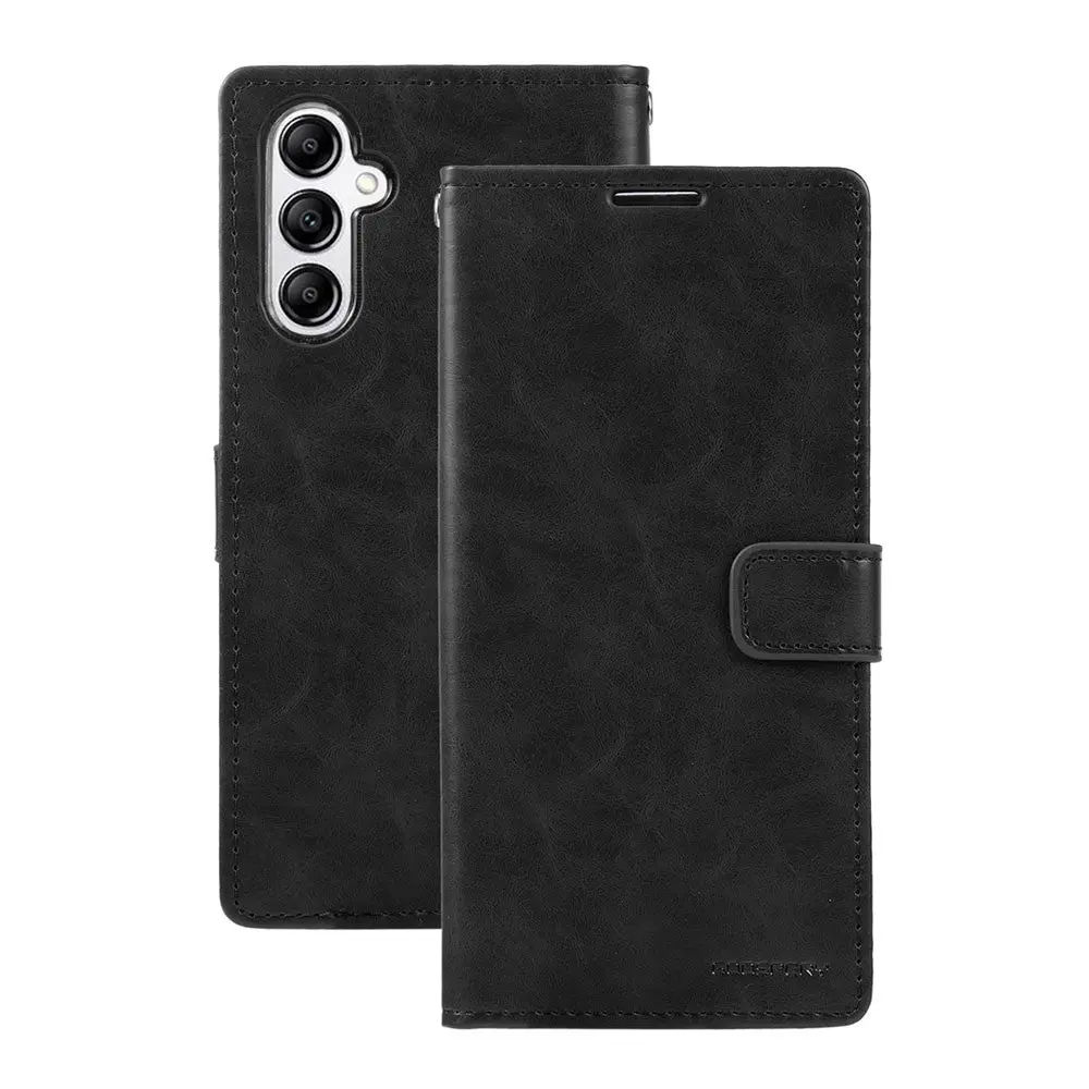 Goospery Bluemoon Diary For Samsung Galaxy A15 - Black 1