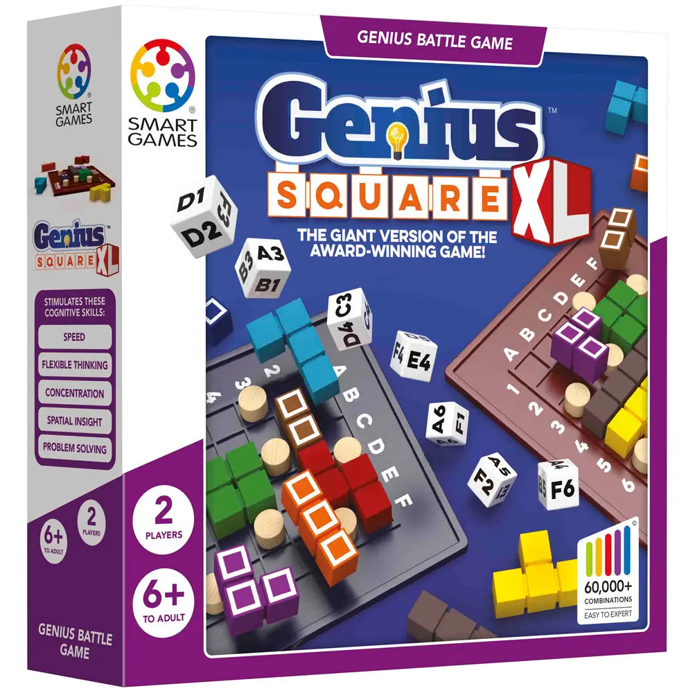 Smart Games Genius Square Xl Puzzle Game 2