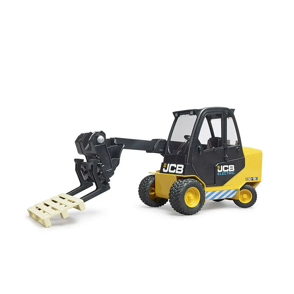Bruder Licensed 1:16 Jcb Teletruck With Pallet Includes Height Adjustable Telescopic Arm 1