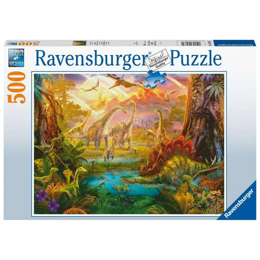Ravensburger 500Pc Land Of The Dinosaurs Puzzle 1