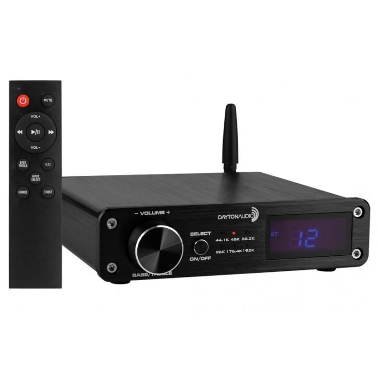 Dayton Audio Dta-Pro 100W Class-D Amplifier With Bluetooth & Usb Dac 1
