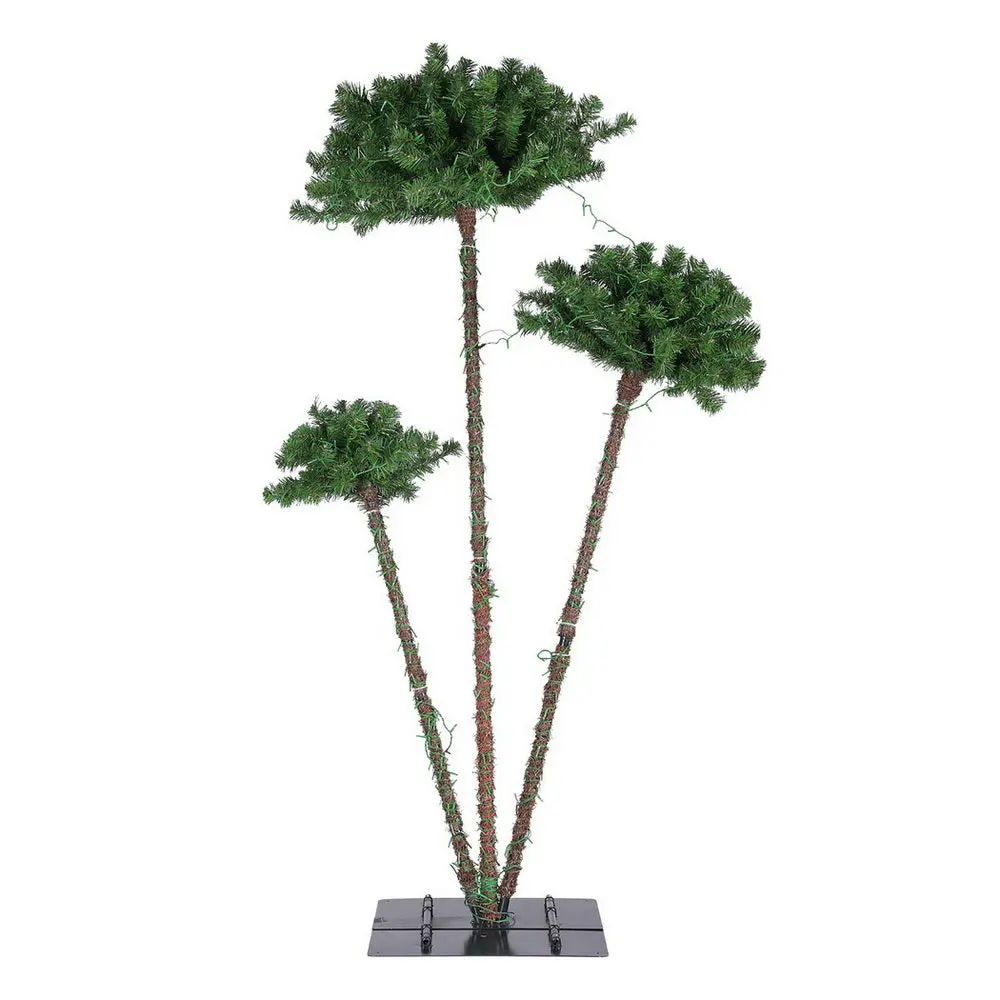 Jingle Jollys Christmas Tree 3-In-1 Led Xmas Palm Tree Party Decor 1.2/1.5/1.8M 1