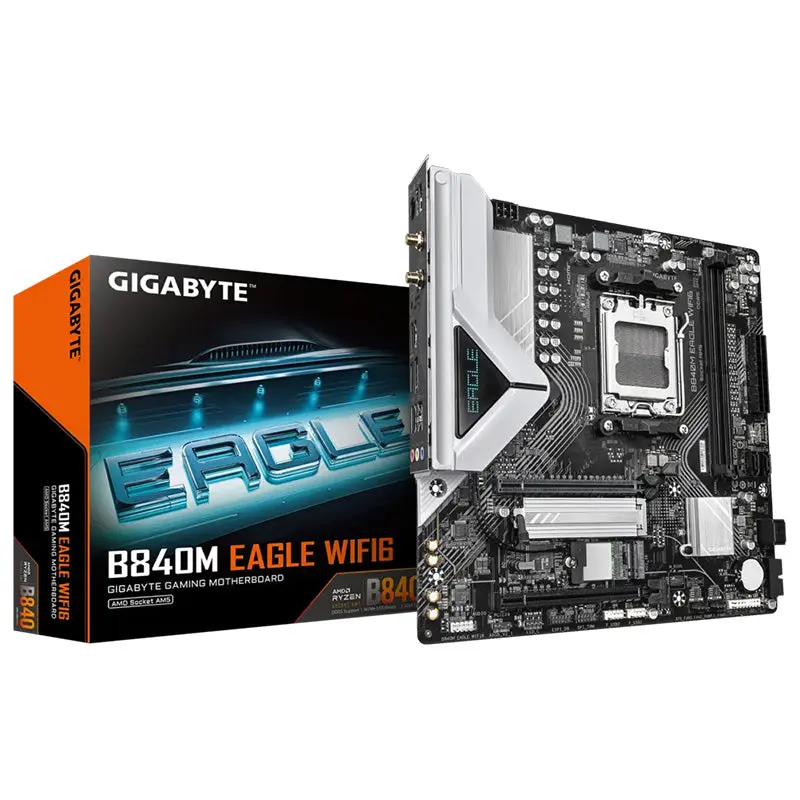 Gigabyte B840m Eagle Wifi6 Am5 Matx Motherboard 1