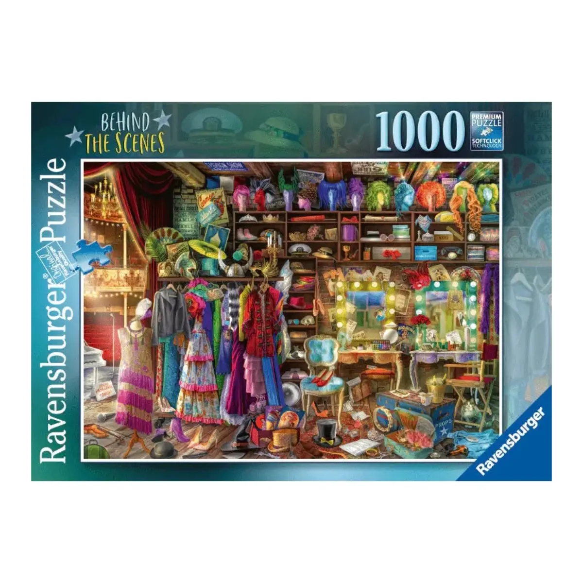 Ravensburger 1000Pc Behind The Scenes Puzzle 1