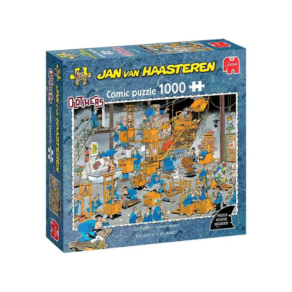 Jumbo 1000Pc Jvh Oldtimers Go Forth! Puzzle 1