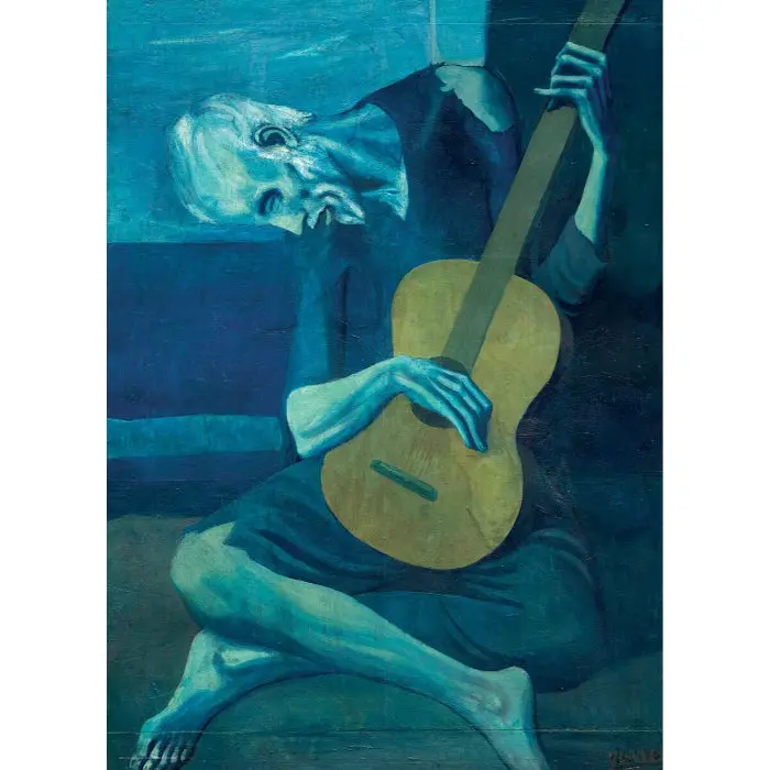 1000Pc Old Guitarist Puzzle 1