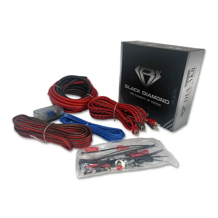 Black Diamond Dia-Ak8 8-Gauge Amplifier Installation Kit 1