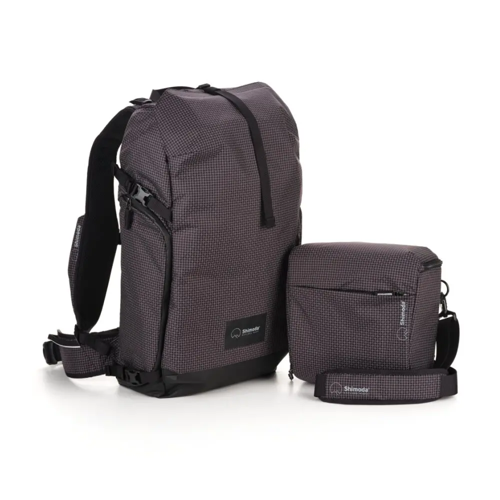 Shimoda Side Country 32 Starter Kit Camera Backpack Quick Access Black/White 1