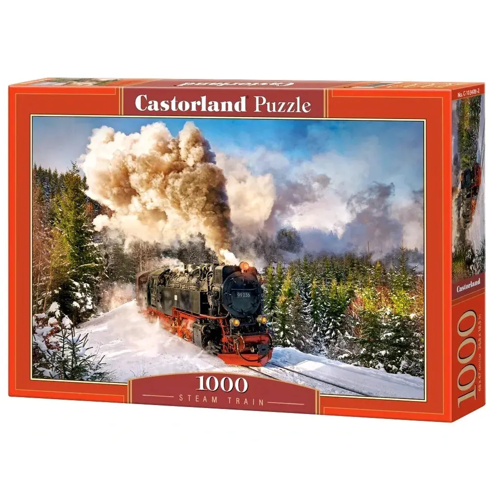 Castorland 1000-Pieces Steam Train Puzzle 1