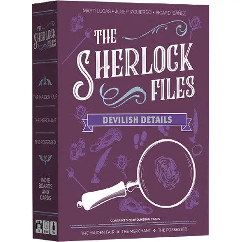 Indie Boards & Cards Sherlock Files Vol 6 Devilish Details Game 1