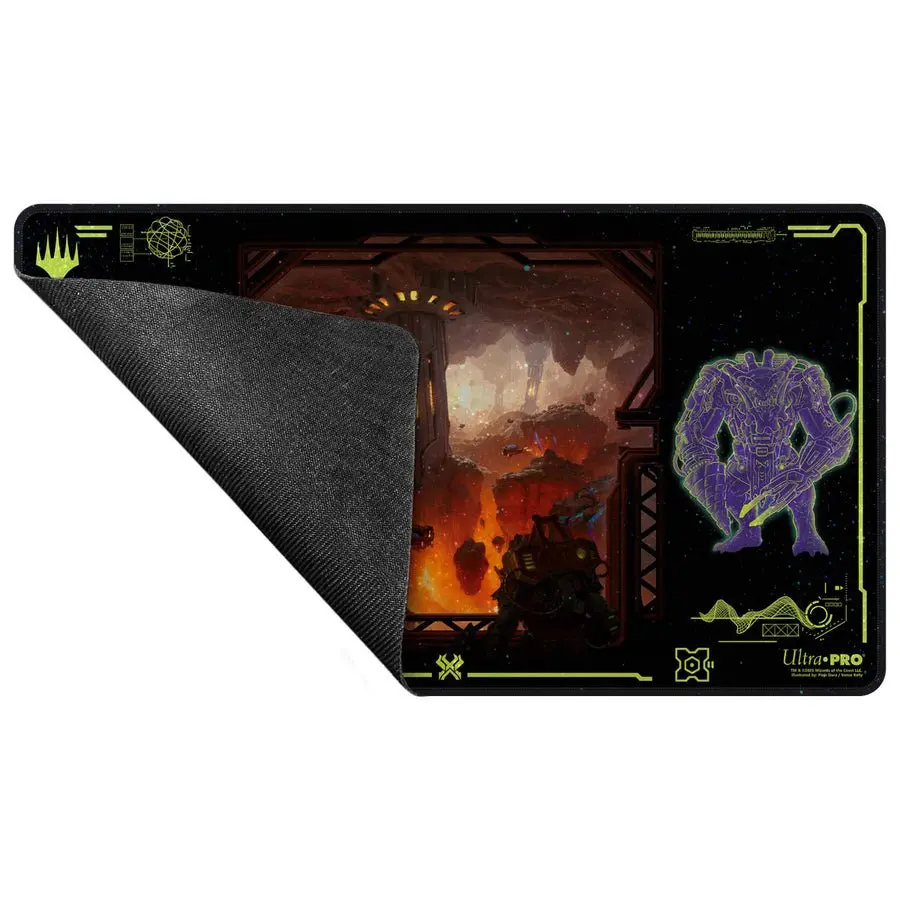 Ultra Pro: Up38886 Edge Of Eternities Holofoil Playmat Red Mythic For Mtg 1