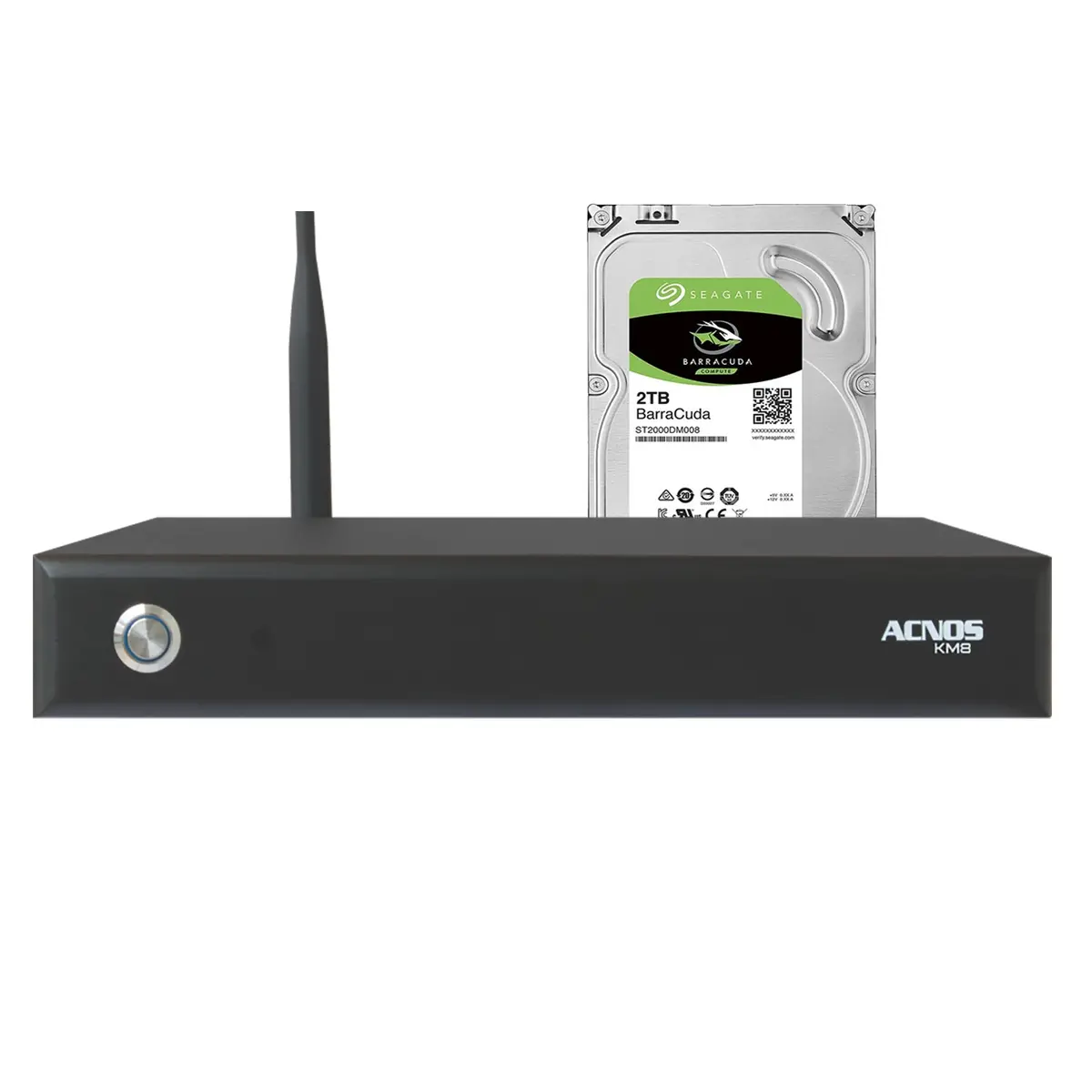 Acnos Km-8 Vietnamese Karaoke 2Tb Hard Drive System With 43,000 Songs, Wifi & Youtube 1