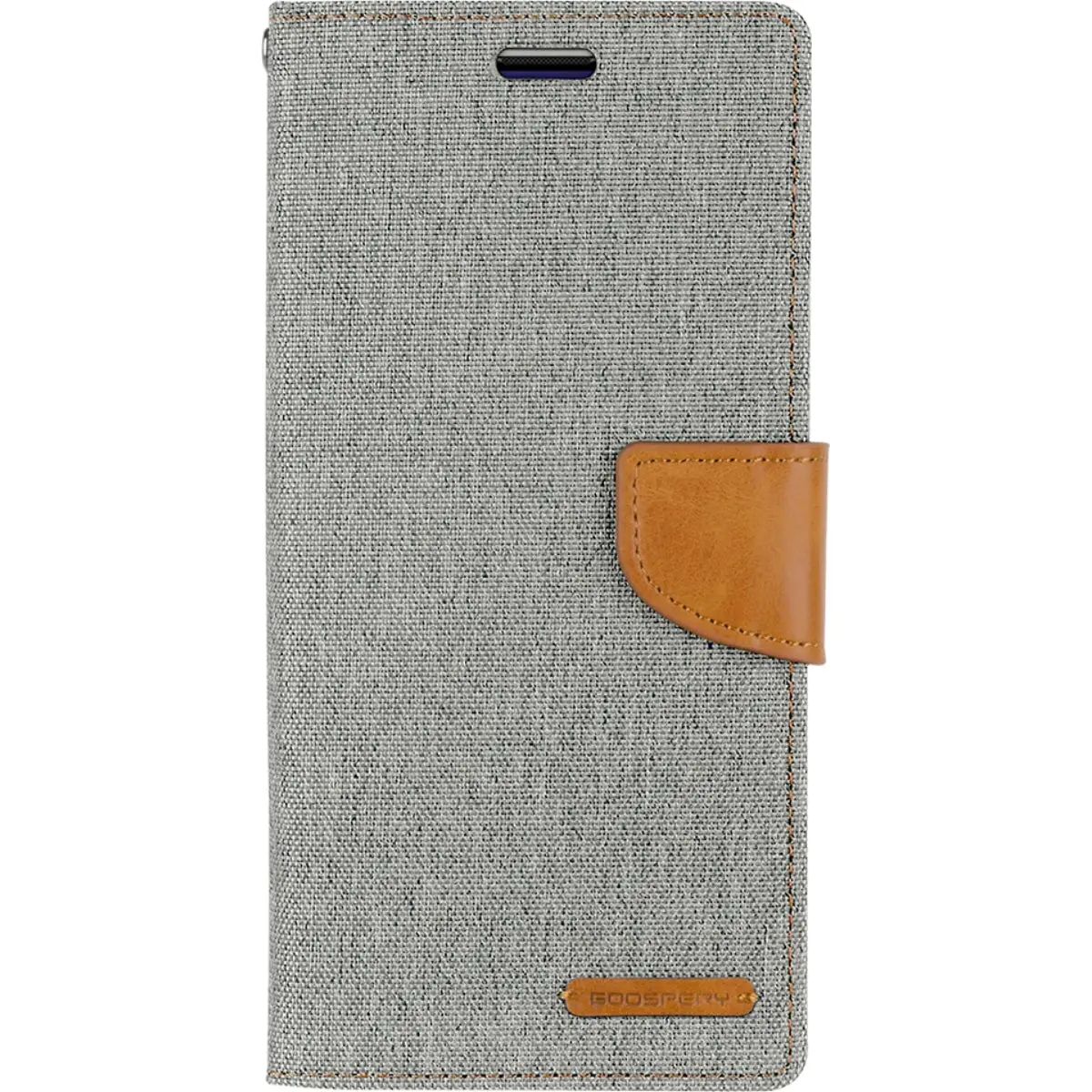 Goospery Canvas Diary For Iphone 11 Pro Max - Grey 1