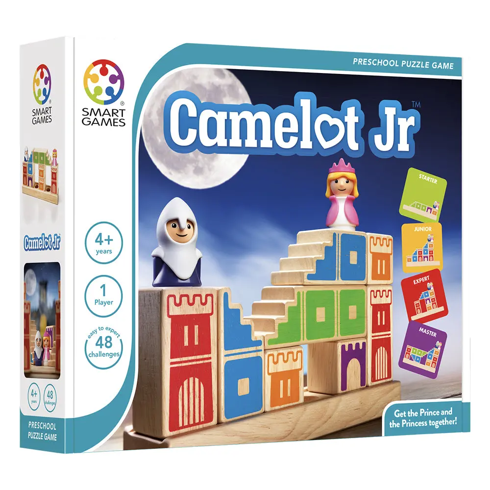 Smart Games Camelot Jr Single Player Block Puzzle Game 1