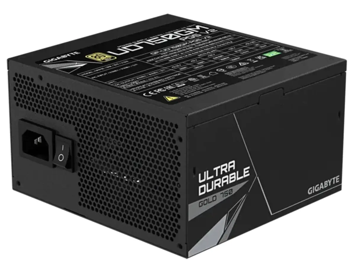Gigabyte Ud750gm Pg5 V2 750W 80+ Gold Fully Modular Atx 3.0 Power Supply 2