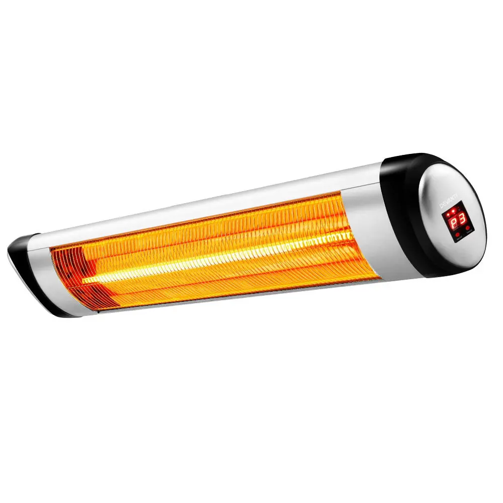 Devanti Electric Strip Heater Radiant Heaters 2000W 1
