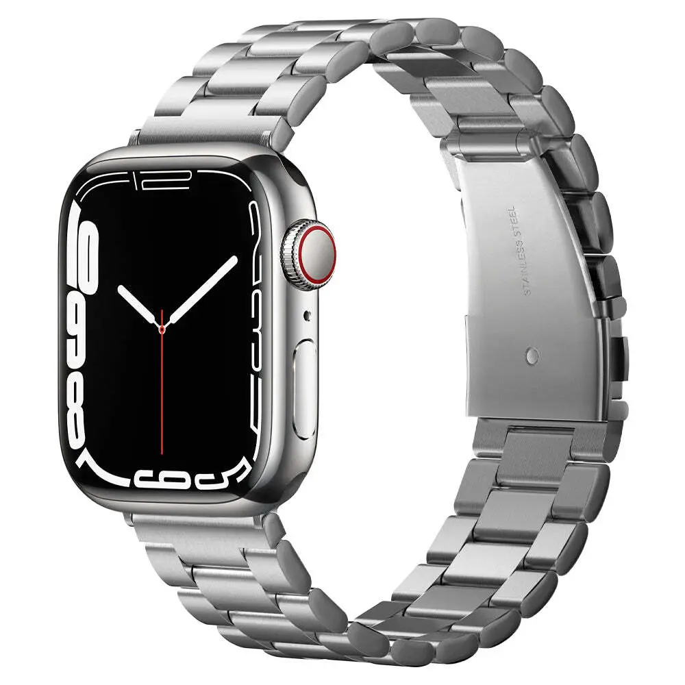 Spigen Apple Watch 42-49Mm Modern Fit Wristband (Silver) 1