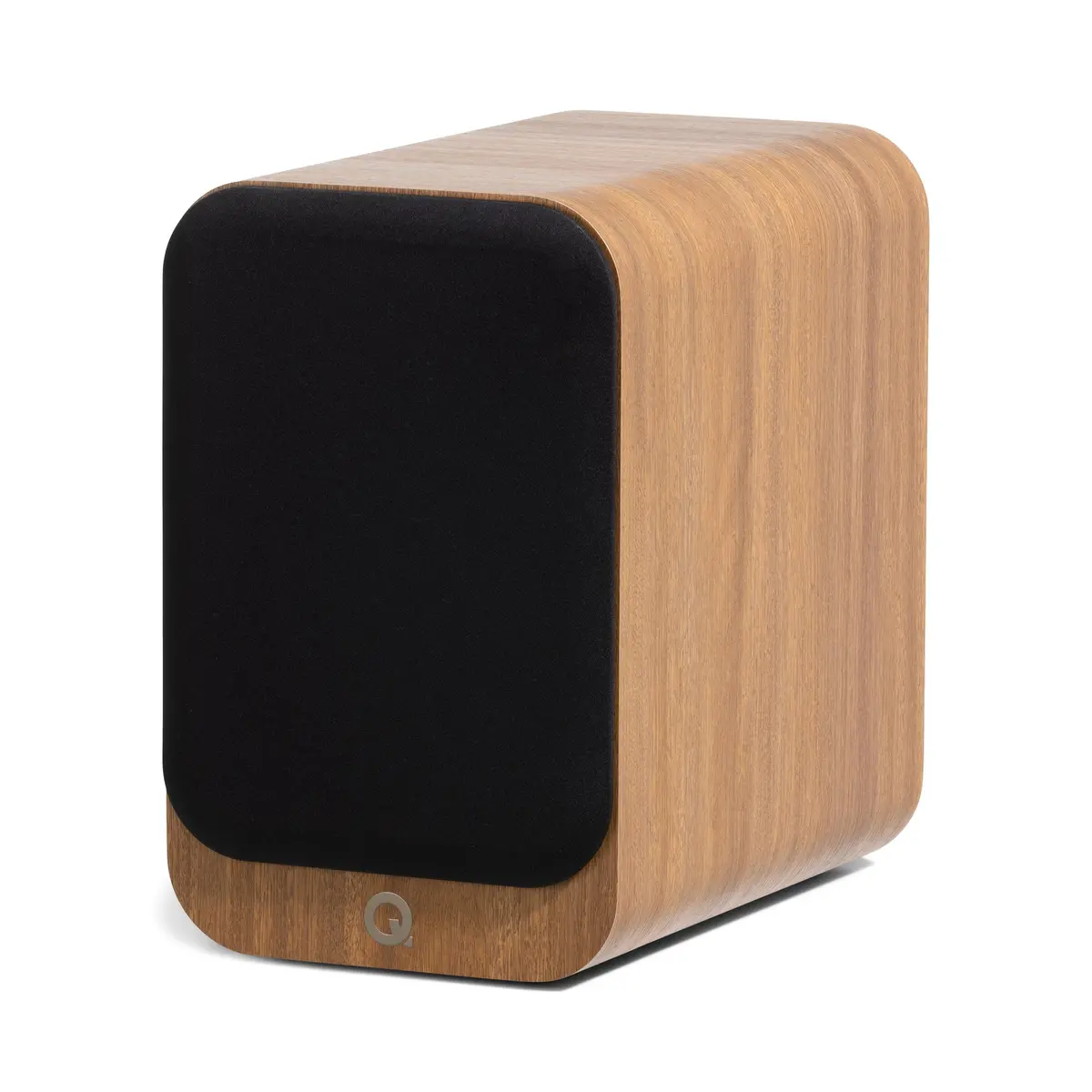Q Acoustics 3030C Standmount Speakers Oak Pair 1