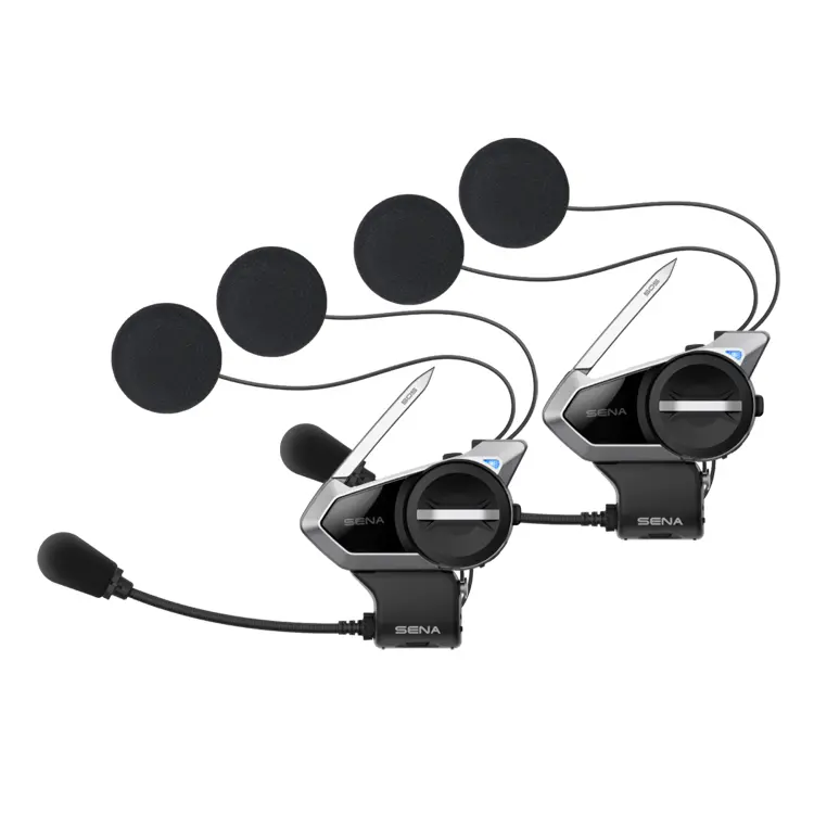 Sena 50S Dual Motorcycle Bluetooth Headset Mesh Intercom 50S-10D 1